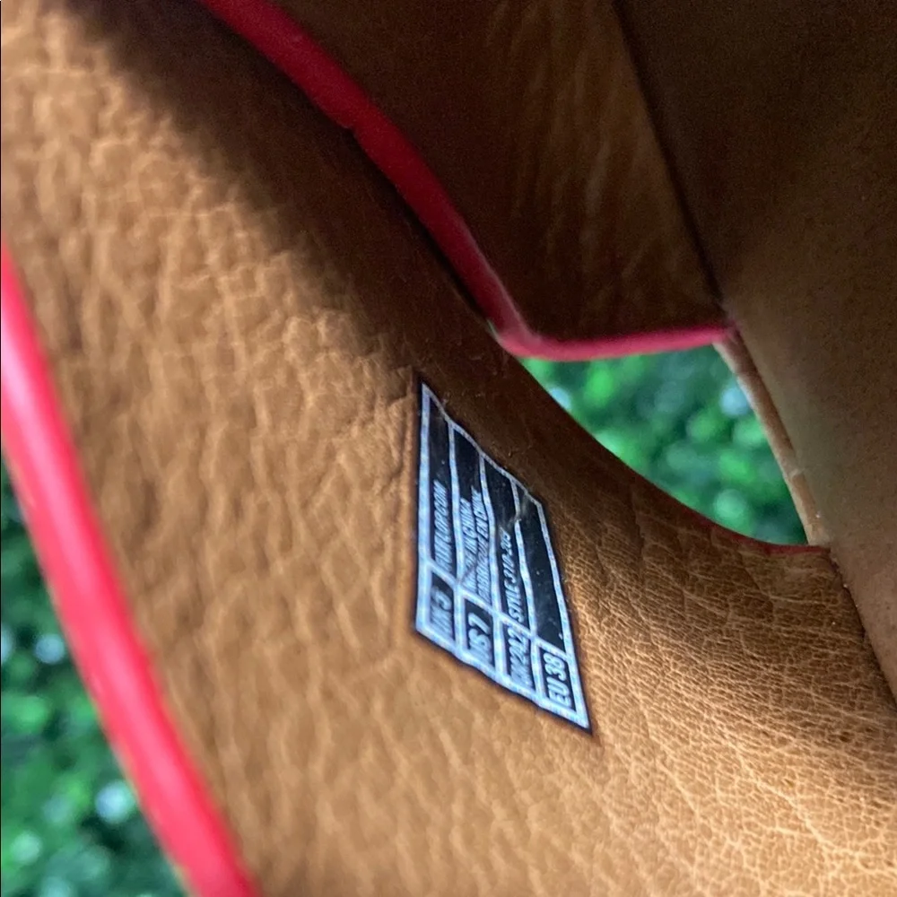 Fitflop Red Wedge Sandals - Picture 8 of 9